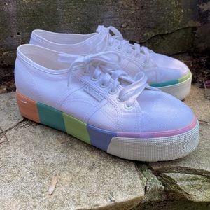 EUC ⚡️ Superga Platform Sneakers | 8.5 Womens